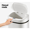 Devanti 82L Motion Sensor Bin Rubbish Automatic White-4