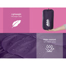 Weisshorn Sleeping Bag Kids Single 172cm Thermal Camping Hiking Pink-6