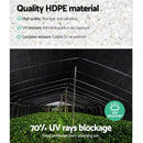 Instahut 70% Shade Cloth 3.66x30m Shade Cloth Sail Heavy Duty Shadecloth Garden Mesh Roll BK-6