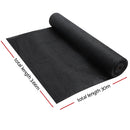 Instahut 90% Shade Cloth 3.66x30m Shadecloth Sail Heavy Duty Black-2