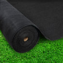 Instahut 30% Shade Cloth 3.66x30m Shadecloth Wide Heavy Duty Black-7