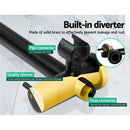 Cefito 9'' Rain Shower Head Set Handheld Round High Pressure Black-6