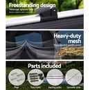 Weisshorn Double Swag Camping Swags Canvas Free Standing Dome Tent Dark Grey 4CM-4