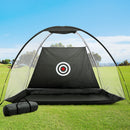 Everfit 3M Golf Practice Net Portable Training Aid Driving Target Tent Black-8