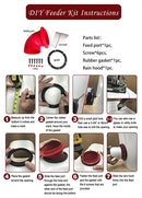 Cheecky Chooka DIY Poultry Feeder Port 4pk-3