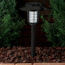 Lenoxx Wireless Solar-Powered Mosquito Killer Lamp (4-Piece, Black)-2