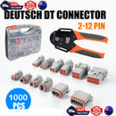 1000PCS Deutsch DT Connector Plug Kit With Genuine Deutsch Crimp Tool Auto Marine-1