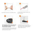 1000PCS Deutsch DT Connector Plug Kit With Genuine Deutsch Crimp Tool Auto Marine-3