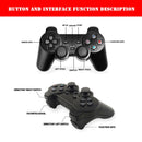 64G 15000+ Retro Classic Video Game Console Stick+2 Wireless Controller HDMI TV-2
