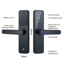 Tuya Home WIFI Smart Door Lock Biometric Fingerprint Smart Card Password Key USB-4