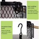 100W Reptile Ceramic Heat Lamp anti-hot Cage Light Holder Switch Chicken Brooder-3