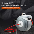 UNIMAC 30m Retractable Air Hose Reel Compressor Wall Mounted Auto Rewind-2