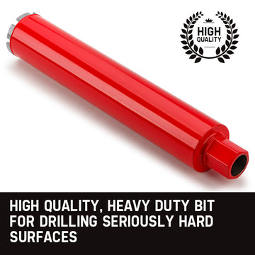 Baumr-AG Diamond Core Drill Bit 76mm Concrete Wet Dry Tile Stone Brick Marble 1-1/4 UNC - 0