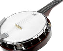 Karrera 5 String Resonator Banjo - Brown-3