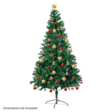 Christabelle Green Christmas Tree 2.4m Xmas Decor Decorations - 1500 Tips - 0