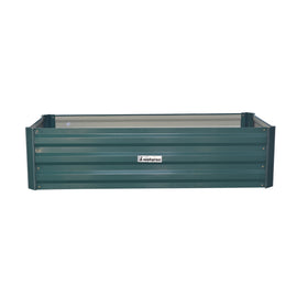 Wallaroo Garden Bed 120 x 60 x 30cm Galvanized Steel - Green - 0