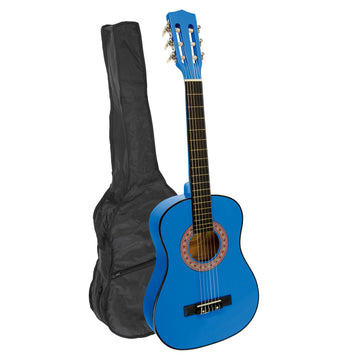 Karrera 34in Acoustic Children no cut Guitar - Blue - 0