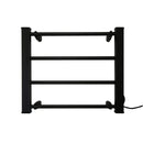 Pronti Heated Towel Rack Electric Bathroom Towel Rails Warmer Ev-60 -black-1