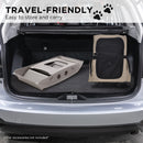 Furtastic Foldable Pet Stairs in Grey - 50cm Dog Ladder Cat Ramp with Non-Slip Mat for Indoor and Outdoor Use-8