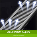 Aquarium Starfire Glass Fish Tank Set Filter Pump 70L-9