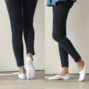 3X Rexy Cushion No Show Ankle Socks Large Non-Slip Breathable BLACK-9