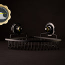 Corner Basket Removable Suction Medium BLACK-5