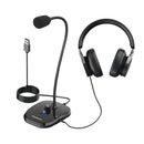 Simplecom UM360 Plug and Play USB Desktop Microphone with Headphone Jack-3