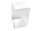 10 Pack of 8x8x10cm Clear PVC Plastic Folding Packaging Small rectangle/square Boxes for Wedding Jewelry Gift Party Favor Model Candy Chocolate Soap Box-1