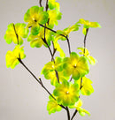 1 Set of 50cm H 20 LED Green Frangipani Tree Branch Stem Fairy Light Wedding Event Party Function Table Vase Centrepiece Tropical Decoration-1