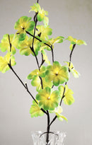 1 Set of 50cm H 20 LED Green Frangipani Tree Branch Stem Fairy Light Wedding Event Party Function Table Vase Centrepiece Tropical Decoration-3