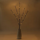 LED Light Bunch Stem - Warm White BATTERY fairy lights - 50cm high 20 bulbs/petals-5