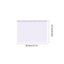 100Pack A4 Sheet Protector Plastic Pockets Bulk Lot Clear Reinforced Folders-7