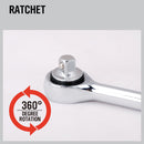 3Pc Universal Socket Wrench Set Power Drill Adaptor Gator Grip Size 7mm to 19mm-5