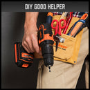 26Pc Impact Screwdriver Bit Set Magnetic Drill Bit Holder Quick Release Drilling-9