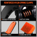 20Pc Spring Clamps Set Heavy Duty Nylon Clips 3 Sizes Non-Slip Grip TPR Handle-4