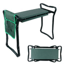 HORUSDY Garden Kneeler Bench Foldable Stool Knee Soft Pad Seat with Tool Pouch-1