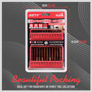 24Pc Torx Bit Set Star Head Screwdriver Bit Long Security Temper Proof T5-T40-8