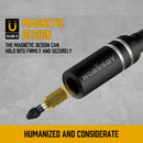 10Pc Magnetic Extension Socket Drill Bit Holder 1/4" Hex Screwdriver Nut Driver-5