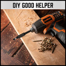 42Pc Impact Screwdriver Bit Set Magnetic Drill Holder Socket Drilling Adapter-8