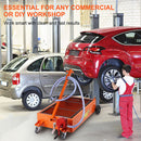 HORUSDY 76L Low Profile Waste Oil Drainer Mobile Workshop Pump Vehicle 4WD Truck-8