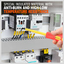 8Pc Insulated Screwdriver Set Magnetic Slotted Phillips Electricians With Case-9