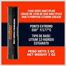 2-WAY Mini Grease Gun Manual Pistol Grip With 3OZ Cartridge Flexi Hose & Coupler-9