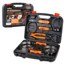 5Pc Oil Filter Wrench Set Swivel Grip Steel Belt Spanner Universal Filter Remove-1