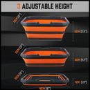 Adjustable Collapsible Sink 16L Large Portable Basket Wash Basin Outdoor Camping-3