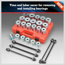 27Pc Universal Pull & Press Sleeve Kit Removal Bushing Driver Set Bearings Seal-3