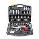 94Pc Socket Ratchet Wrench Set Screwdriver Bits Extension Torx Hex 1/4" 1/2" Dr.-1