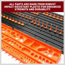 52Pc Wall Mounted Tool Storage Rack Wrench Spanner Holder Screwdriver Pliers New-6