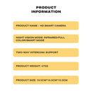 1080P Full HD Wireless Wifi IP Camera Home Security LED Bulb Lamp Light Camera-4