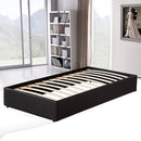 PU Leather Single Bed Ensemble Frame-2