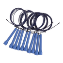 5x CrossFit Speed Skipping Rope Wire – Adjustable Jump Ropes for Fitness & Boxing-4